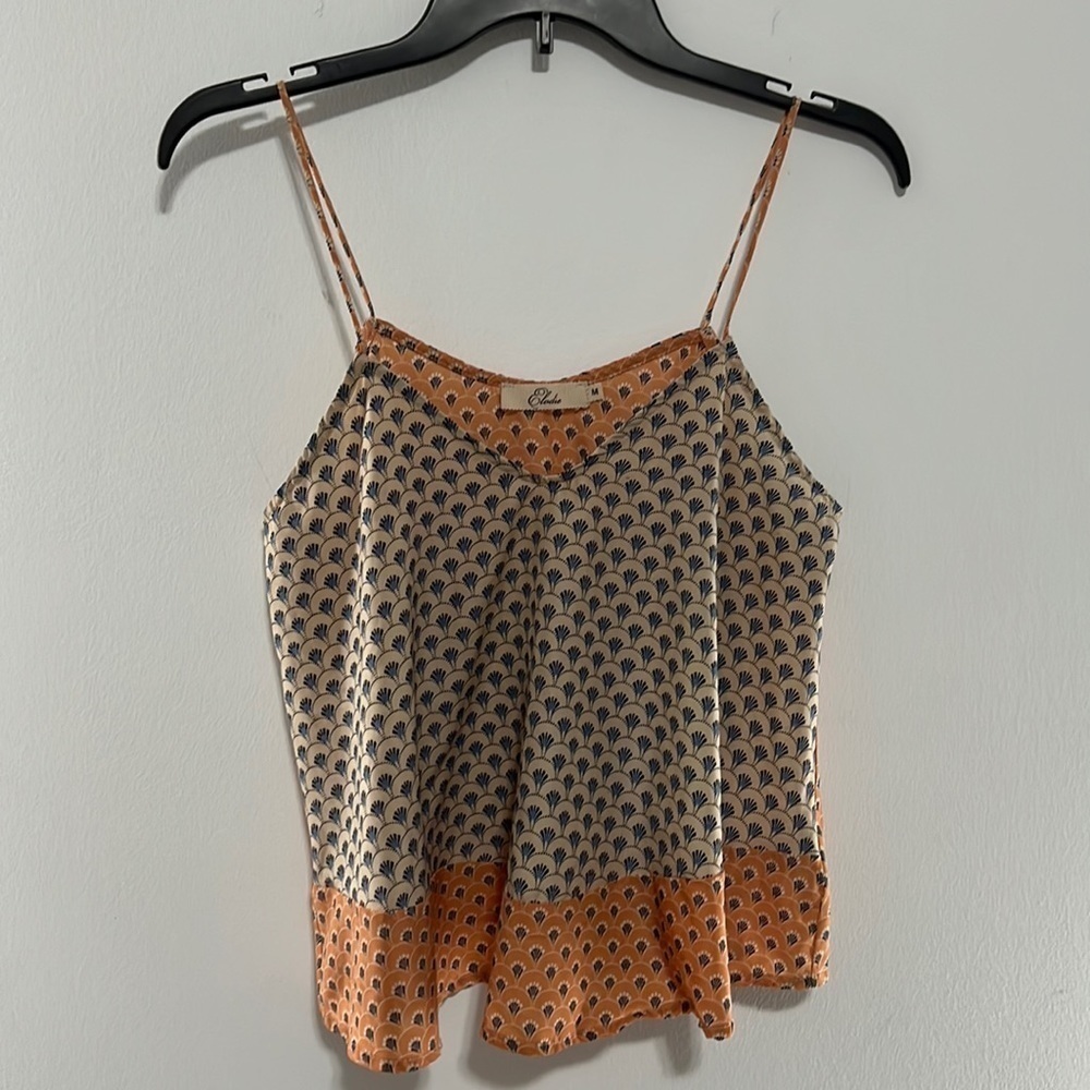 Elodie Spaghetti Strap Top Size Medium EUC